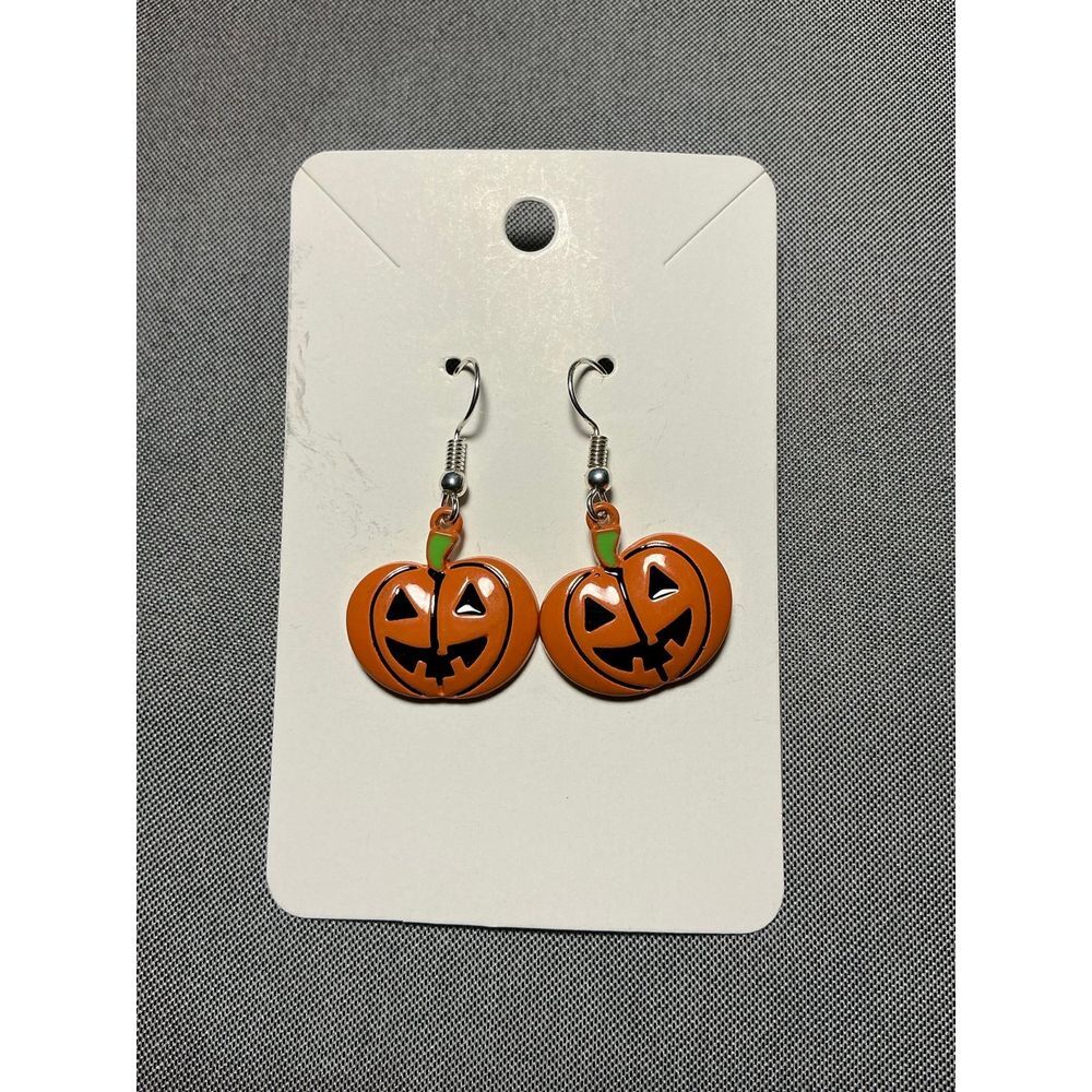 Halloween Pumpkin Earrings